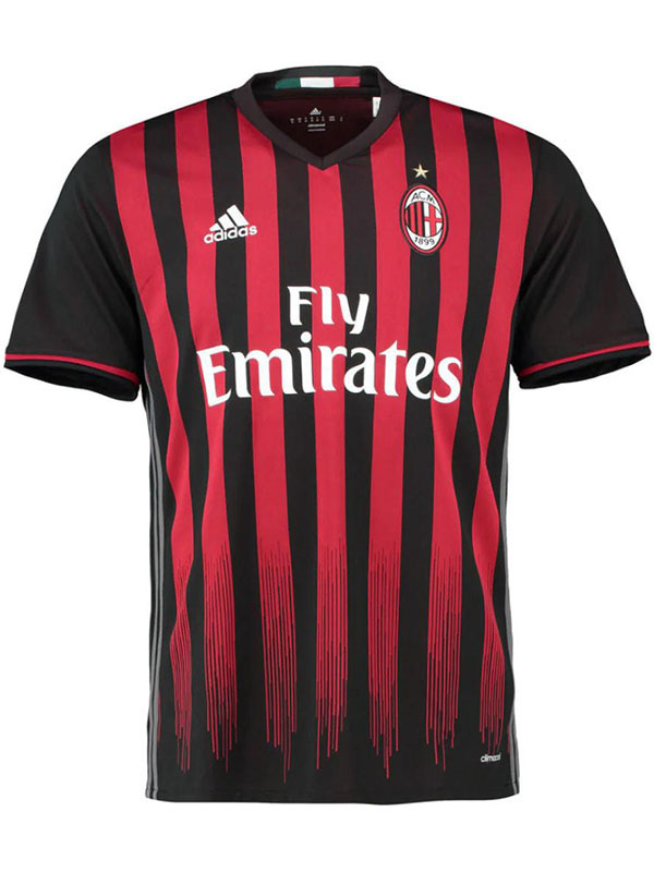 AC Milan home retro jersey soccer shirt 2016-2017